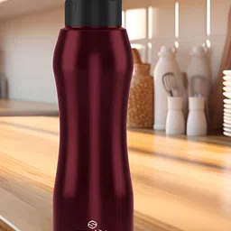 Speedex Steel & Maroon 6 Pieces Stainless Steel Water Bottles-1000 ml Each image 3