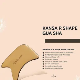 Vintageware Kansa R Shaped Gua Sha Tool image 3
