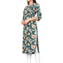 MANTRA DESIGNER Women Pack Of 2 Multicoloured Crepe Kurtas image 4