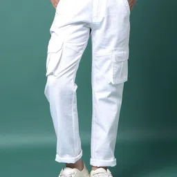 Crimsoune Club Boy Slim Fit Cotton Cargos-image-18
