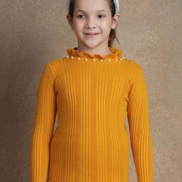 One Friday Girls Striped Pullover-image-88