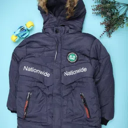 V-Mart Boys Padded Jacket with Patchwork-picture-38