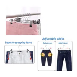 DeoDap Set of 12 Adjustable Non Slip Clip Hanger-image-50