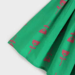 Somersault Infants Girls Embroidered Thread Work Ready To Wear Lehenga & CHoli image 5