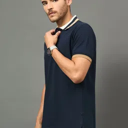 THE BEETEL HOUSE Polo Collar Cotton Pockets T-shirt image 2
