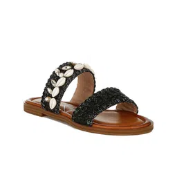 London Rag Women Open Toe Flats image 1