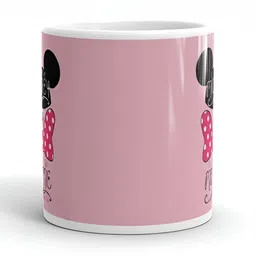 Mr UVD White & Black Typography Printed Ceramic Glossy Mug 350 ml image 3