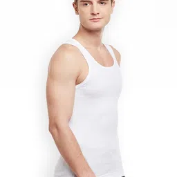 CAVENDERS Men White Innerwear Vests-picture-16