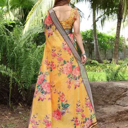 Lookmark Floral Saree image 2