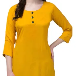 Coft Selection Of 2 Round Neck Straight Kurtas image 4