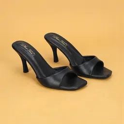 STARTOES Embellished High-Top Stiletto Sandals-image-60