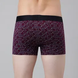 Van Heusen Innerwear Pack Of 2 Printed Stretchable Short Trunks IH7ETR2C545210047 image 4