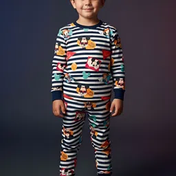 4YOU DRESSES Kids Mickey Mouse Printed Long Sleeves T-shirt With Joggers-picture-54