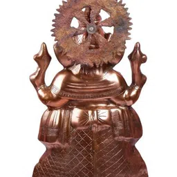 JY Copper-Toned Religious Idol Showpiece image 3