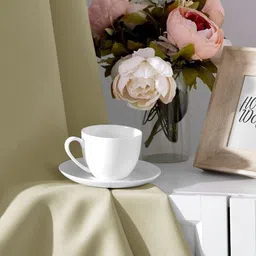 HOMEMONDE Beige 2 Pieces Black Out Window Curtains image 3