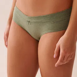 La Vie en Rose Women Mid-Rise Outer Elastic Hipster Briefs-picture-32