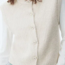 H&M Rib-Knit Waistcoat image 3