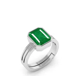 RRVGEM Unisex Green Brass Finger Ring image 2