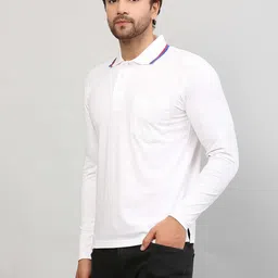 ALARM Men Polo Collar Pockets T-shirt-image-41