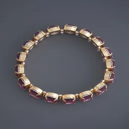 Kushal's Fashion Jewellery Women Gold-Plated Zircon Studded Bangle-Style Bracelet image 2