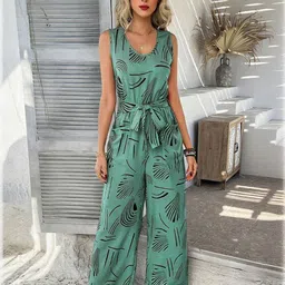 Outzidr Printed Basic Jumpsuit-picture-10