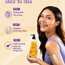 Plum Set of Vanilla Caramello & Marshmallow Melt Body Lotion - 400 ml each image 5