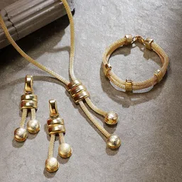 SOHI Gold-Plated Jewellery Set-picture-33
