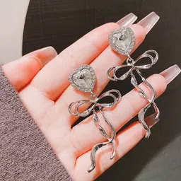 Estailo fashion Contemporary Drop Earrings-picture-40