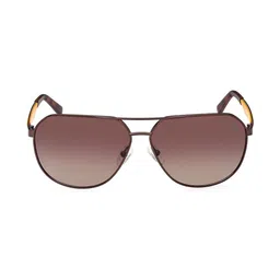 Timberland Men Full Rim UV Protected Aviator Sunglasses-picture-12