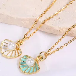 DressBerry White Brass Necklace-picture-45