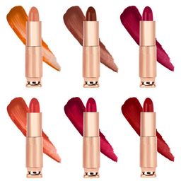 krayons Set Of 6 Classy Long Stay Matte Lipstick - 3.5 g Each - 162-111-193-173 -155-110-picture-1