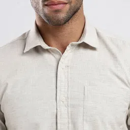 THE BEETEL HOUSE Men Classic Slim Fit Casual Shirt image 5