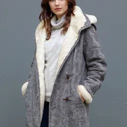 Mast & Harbour Hooded Cotton Shoulder Tabs Woven Jacket-picture-29
