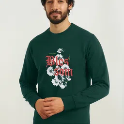 NOBERO Men Regular Printed Sweatshirt image 5