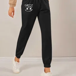 TABADTOD Women Printed Relaxed Loose Fit Joggers Trousers-picture-31