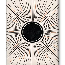 SAF Off White Canvas Wall Paintings image 4