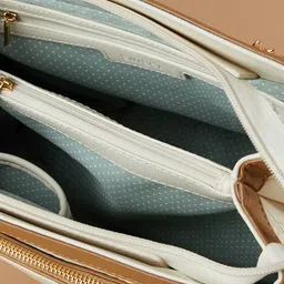 Ginger by Lifestyle PU Structured Shoulder Bag with Quilted image 3