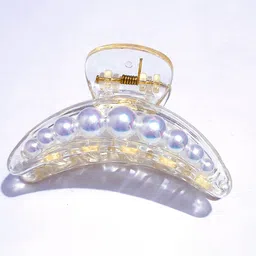 Axpro Women Set of 2 Pearls Claw Clip image 4