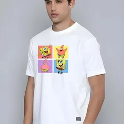 KAIDO Graphic Printed Round Neck Cotton T-shirt-picture-33