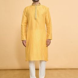 Arihant Rai Sinha Embroidered Straight Kurta with Churidar-picture-24