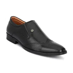 HAUTTON Round Toe Leather Formal Derbys-picture-20
