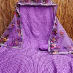 Maroosh Embroidered Unstitched Dress Material image 2