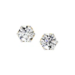 Sparkles Lab Grown Diamond Earrings 14K Gold-image-70