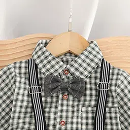 StyleCast x Revolte Boys Checked Shirt with Trousers image 2