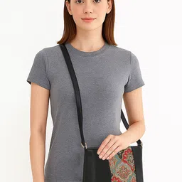 ESBEDA Women Textured Crossbody Sling Bag-image-98