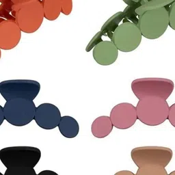 HANDBAG COLLECTION Women Set of 6 Claw Clip image 2