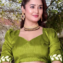 jayant creation Embroidered Pure Georgette Designer Saree image 4