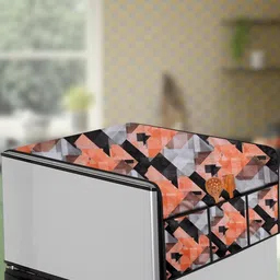 The Furnishing Tree Orange Printed Air Conditioner Cover-picture-10