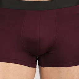 DEKLOOK Men Mid-Rise Short Trunk U_A3_Maroon_Q1_S image 2