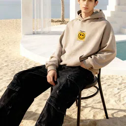 Moda Rapido Men Hooded Sweatshirt image 2